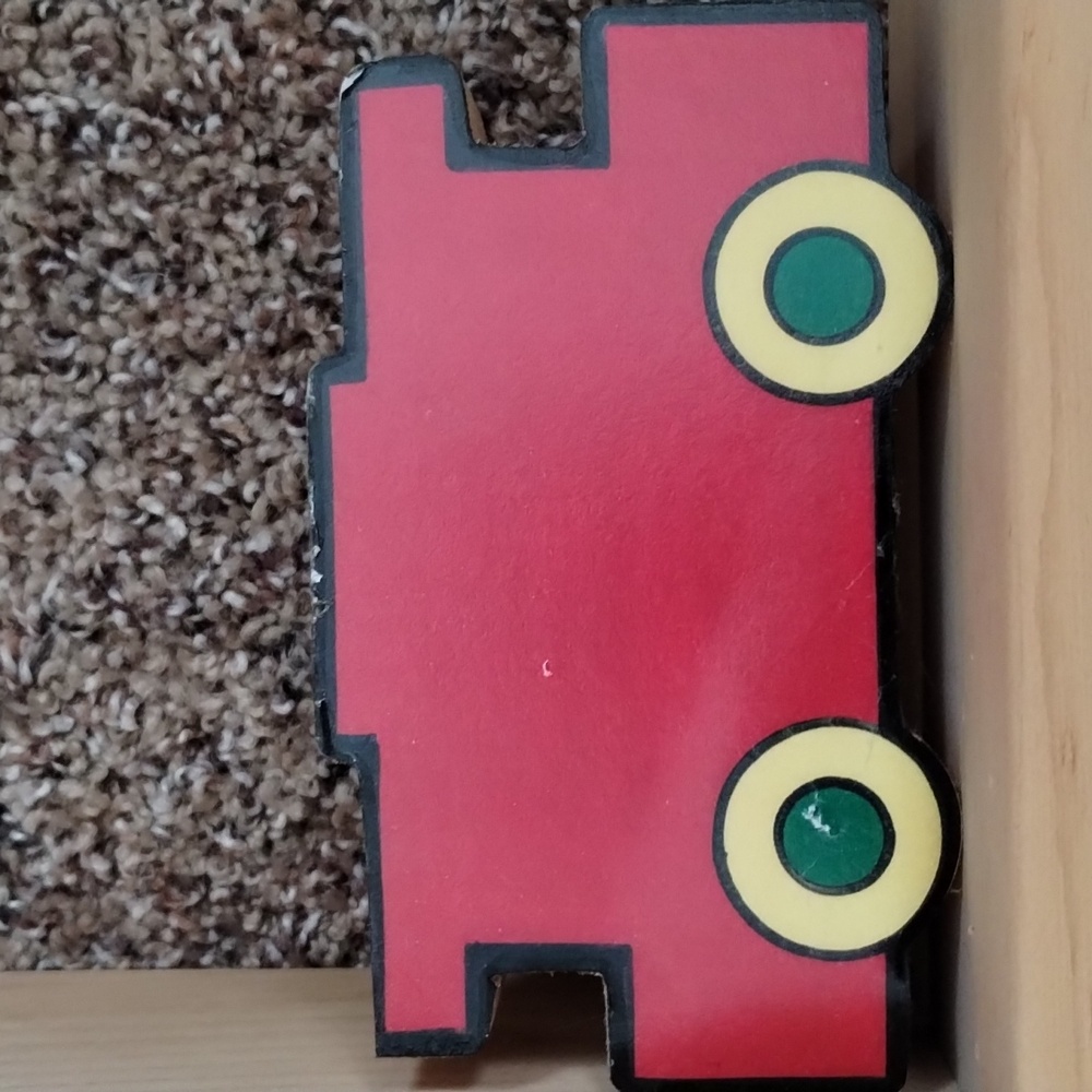 Wooden Train Bookends - Picture 3 of 4
